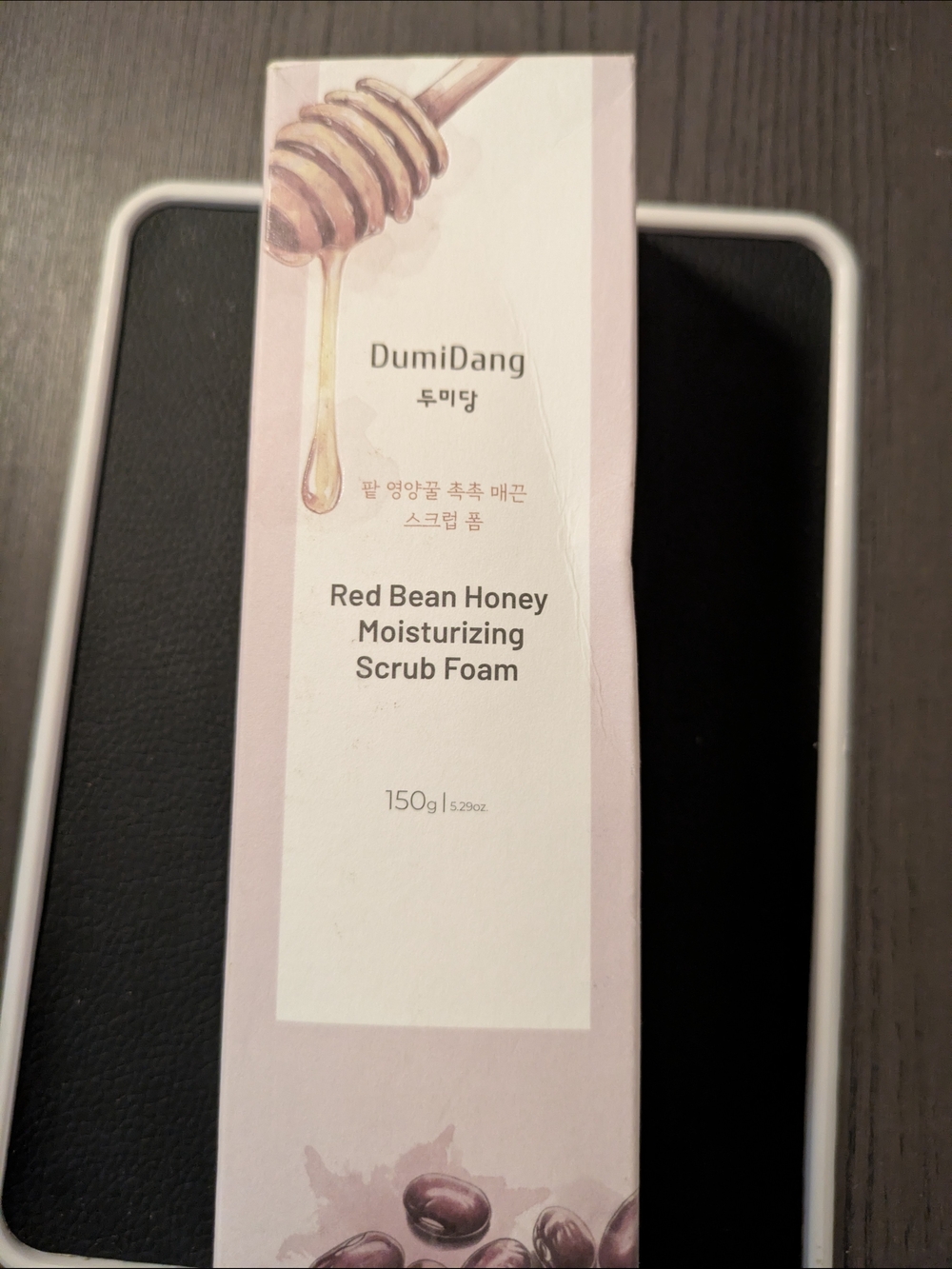 Red Bean Honey Moisturizing Scrub Foam - Hydrating Exfoliant